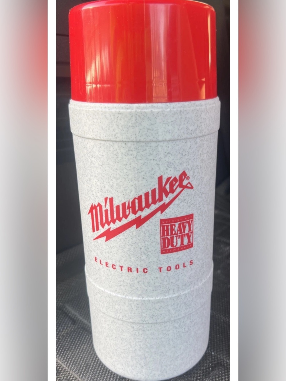 Unused Milwaukee Electric Tools Thermos 1 Liter/34 Ozs USA Heavy Duty Aladdin